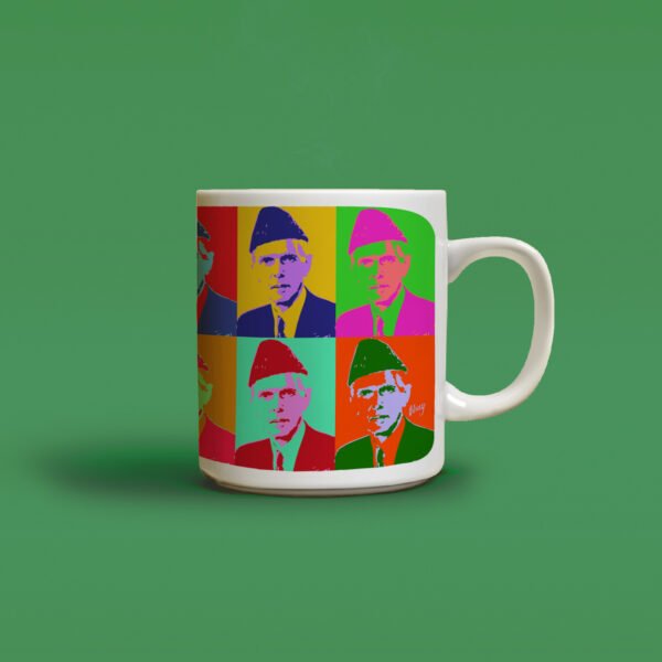 Jinnah Pop Art Mug